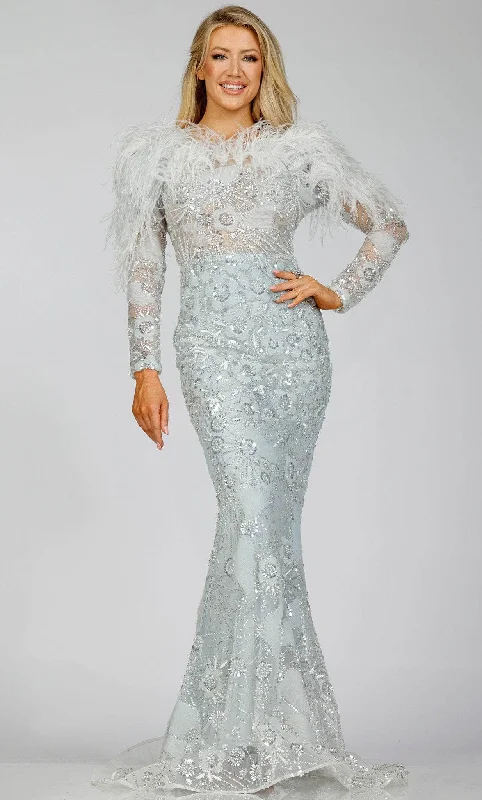 gown dress accessoriesTerani Couture 231M0491 - Embellished Gown