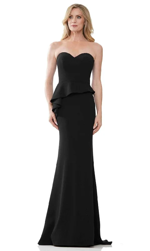 lace gown dressesRina di Montella RD2948 - Peplum Gown