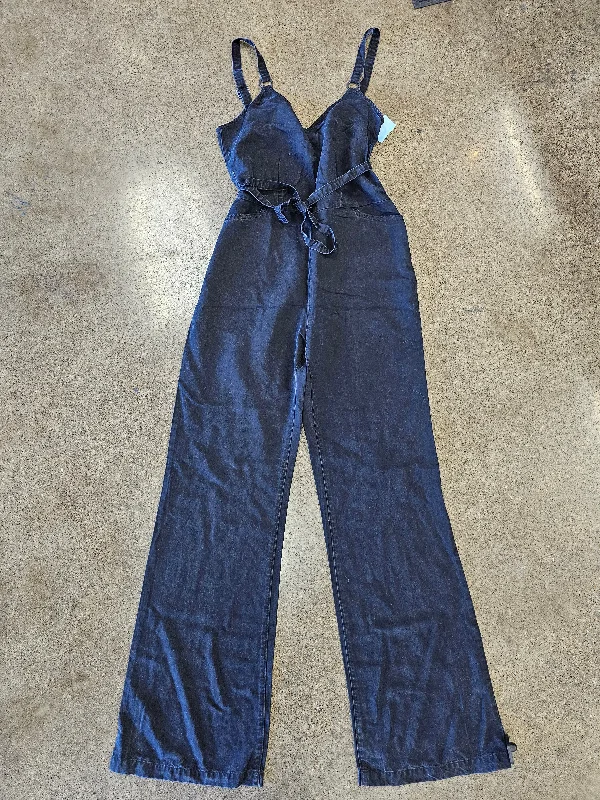 women's jumpsuits for fair-trade practicesJumpsuit By Pistola In Black Denim, Size:L