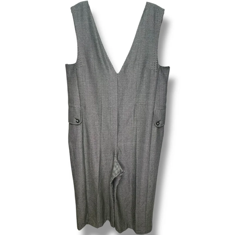 women's jumpsuits for effortless eleganceJumpsuit By cartonnier In Black & Grey, Size: L