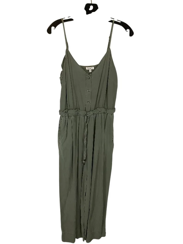 women's jumpsuits with flutter sleevesJumpsuit By Splendid In Green, Size: S