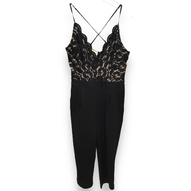 women's jumpsuits with bell sleevesJumpsuit By Express In Black, Size: M