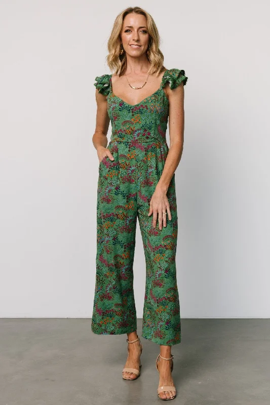 women's jumpsuits for cozy daysChora Jumpsuit | Green Multi