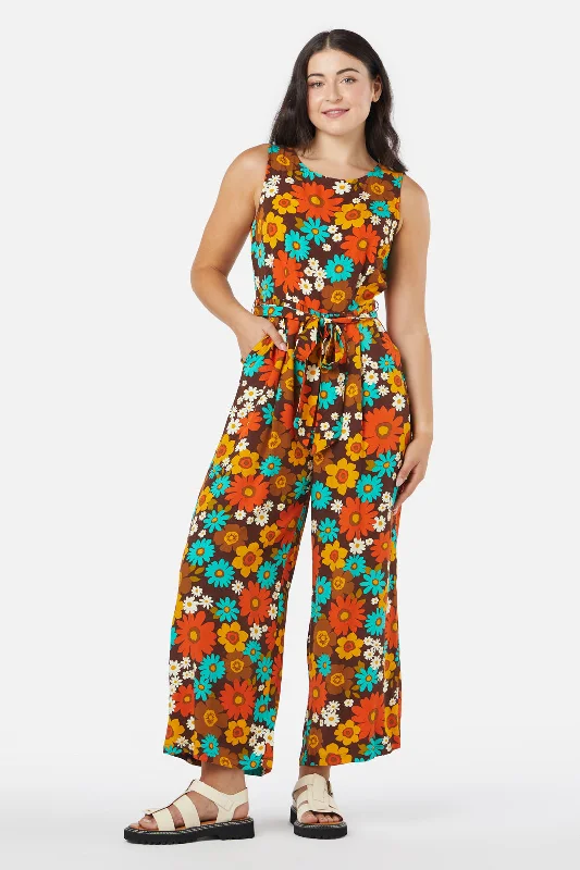 women's jumpsuits for all-day comfortPattie Floral Jumpsuit