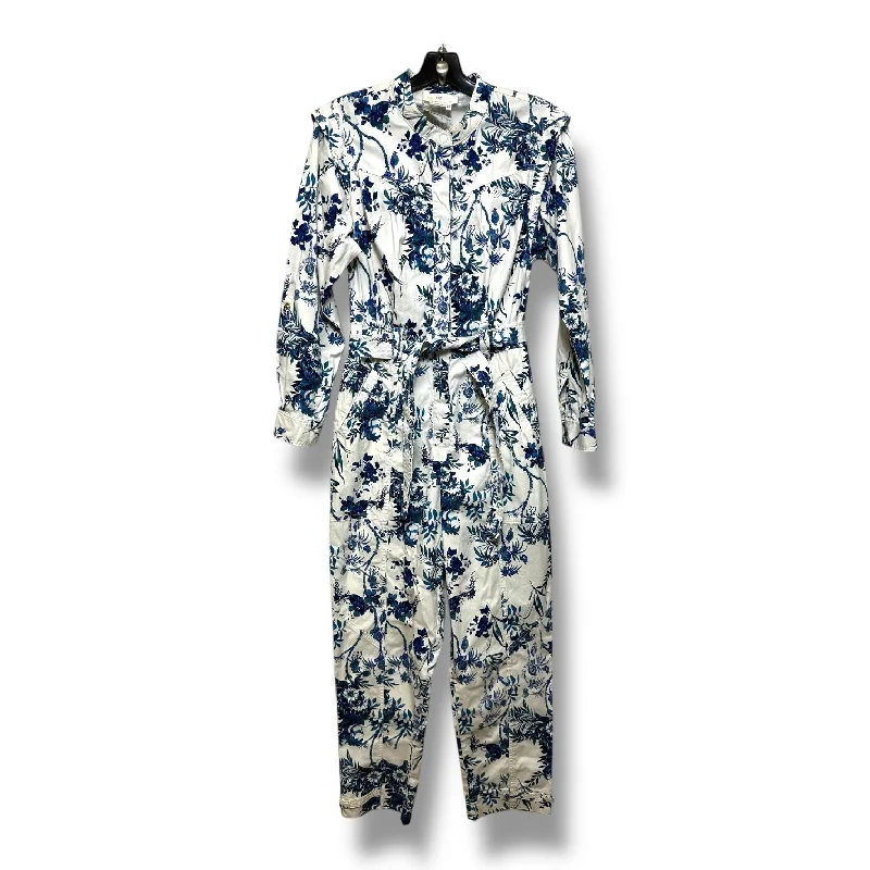 women's jumpsuits for travelLucienne Belted Jumpsuit By Anthropologie In Floral Print, Size: 6