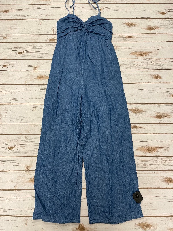 women's jumpsuits made of cottonJumpsuit By Old Navy In Blue Denim, Size: S