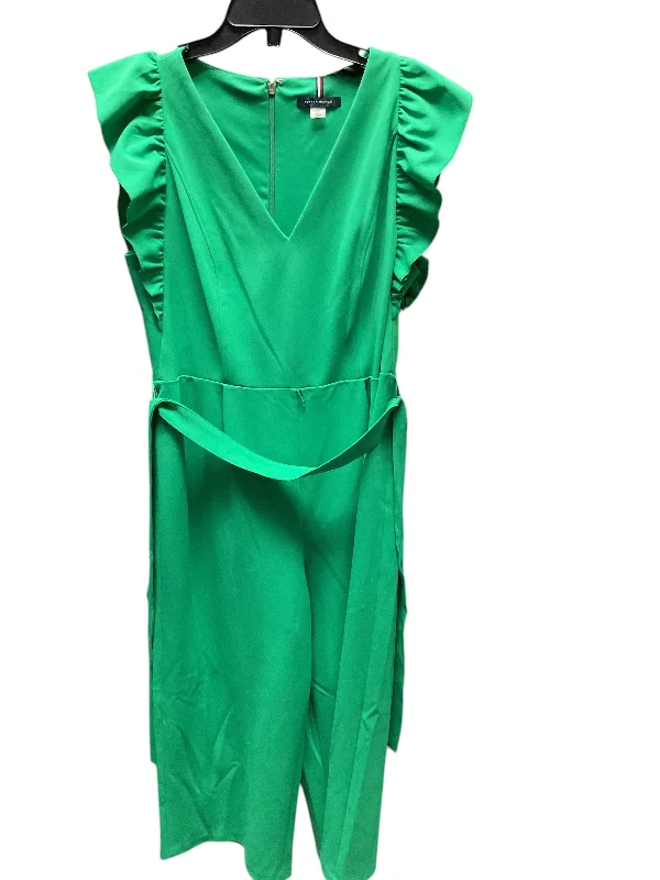 women's jumpsuits with short sleevesJumpsuit By Tommy Hilfiger In Green, Size: 10