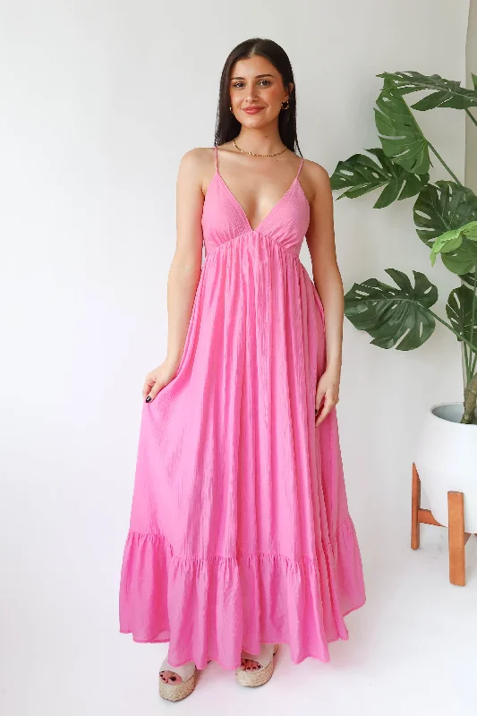 maxi dresses for special occasionsShine Bright Maxi Dress in Pink