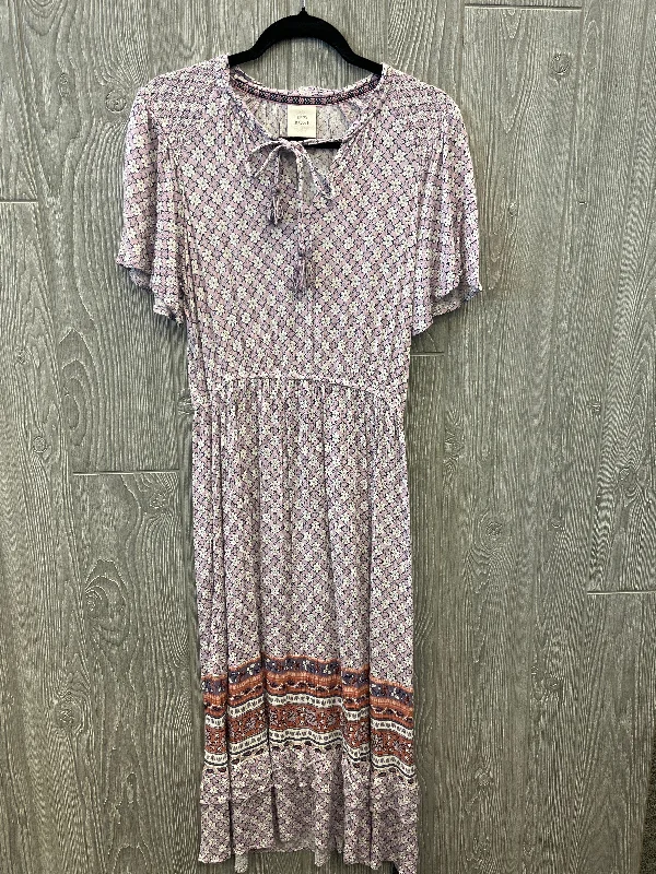 maxi dresses for mother of the groomDress Casual Maxi By Knox Rose In Purple, Size: S