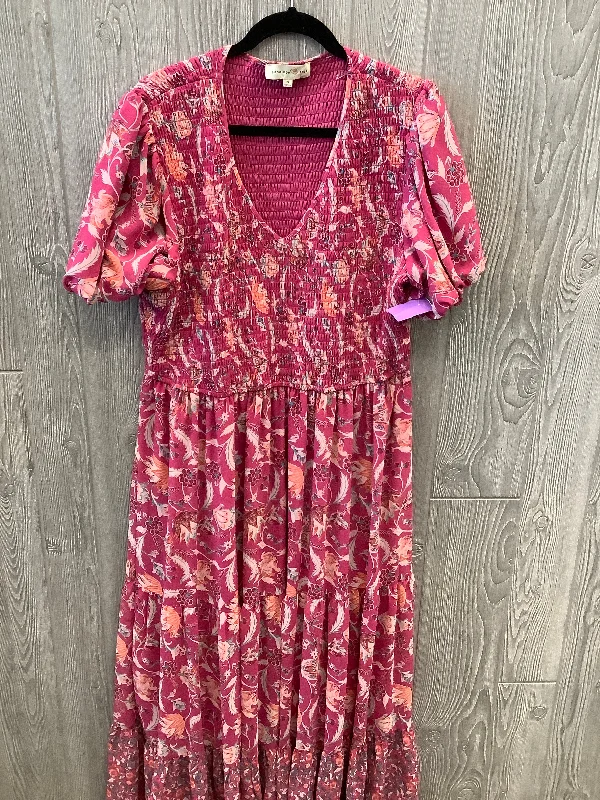 maxi dresses for womenDress Casual Maxi By Clothes Mentor In Pink, Size: 2x