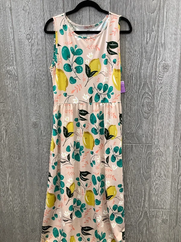 affordable maxi dressesDress Casual Maxi By Clothes Mentor In Peach, Size: L