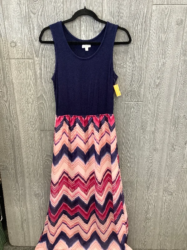 maxi dresses for mother of the groomDress Casual Maxi By Charming Charlie In Blue & Pink, Size: S