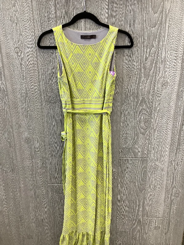 maxi dresses for partiesDress Casual Maxi By Clothes Mentor In Yellow, Size: Xs