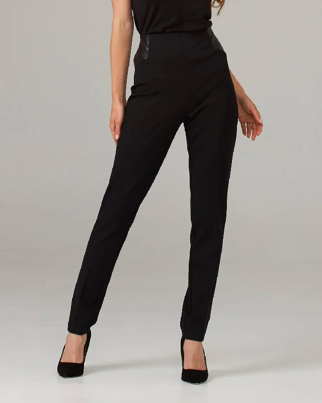 women's checkered pantsBootcut Pant In Black