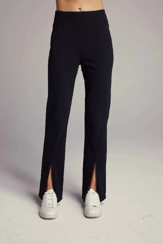 women's insulated pantsCullen Split Front Pant In Black