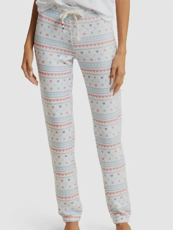 women's fall pantsFair Isla Hacci Jogger In White