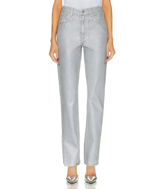 women's silk pantsHarlow Pant In Silver