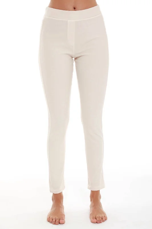 women's skiing pantsHigh Rise Capri In Beige