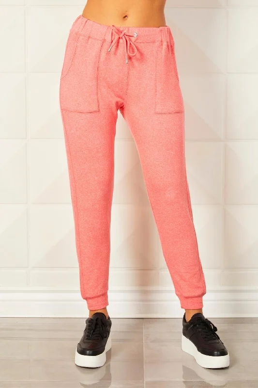 women's dress pantsJoggers In Coral