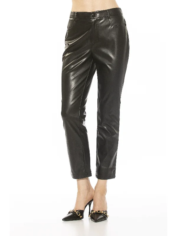 women's moisture-wicking pantsMila Leather Pants