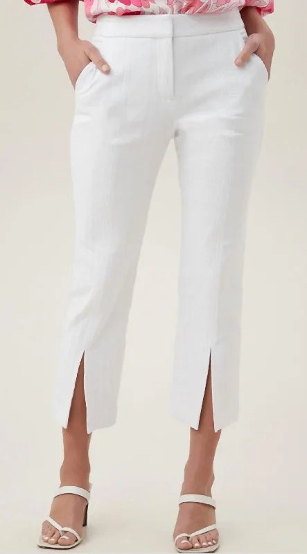 women's high-slung pantsNorth Shore Pant In White