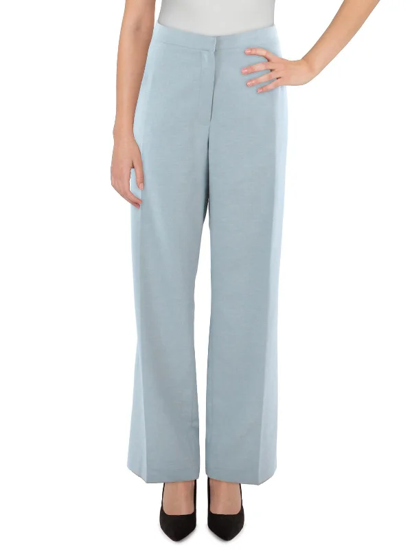 women's high-slung pantsPlus Womens Knit Melange Dress Pants