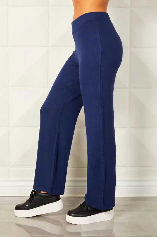 women's corduroy pantsSoft Stretch Lounge Pant In Navy