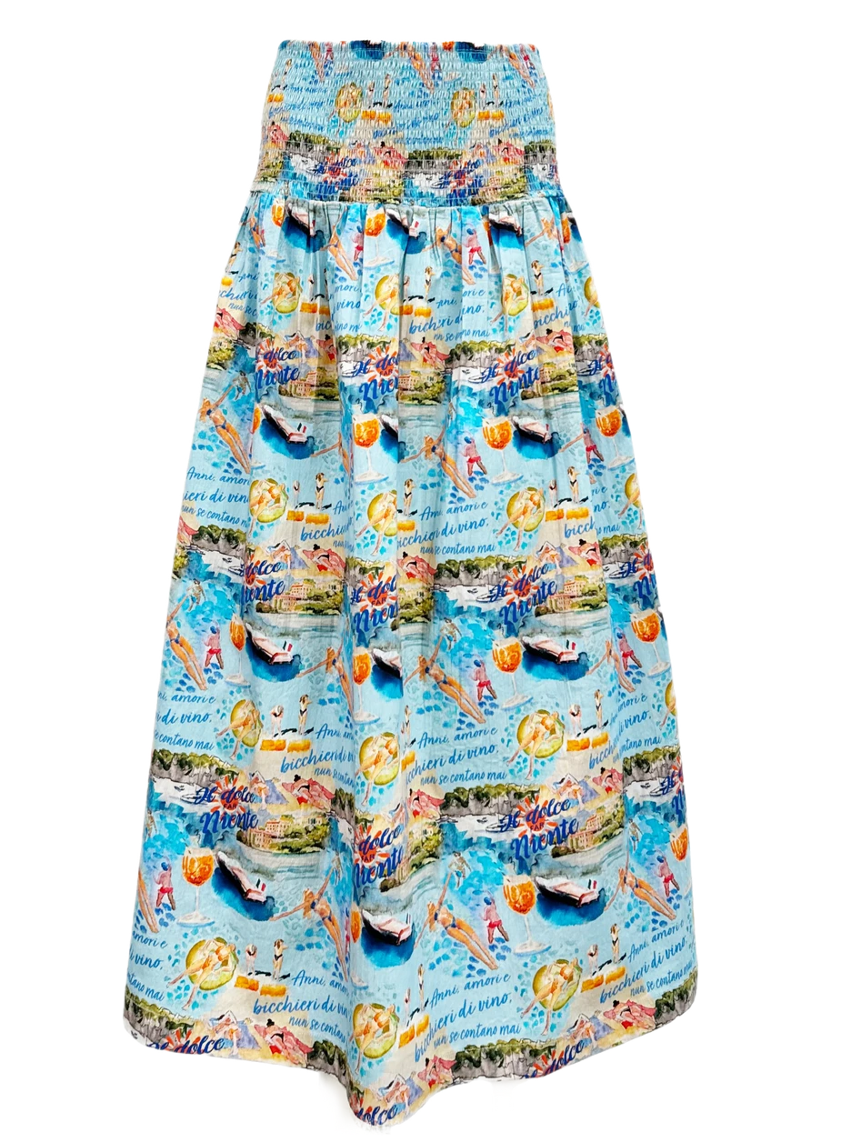 women's polyester tiered skirts for partiesBetsey Skirt in Italian Summer